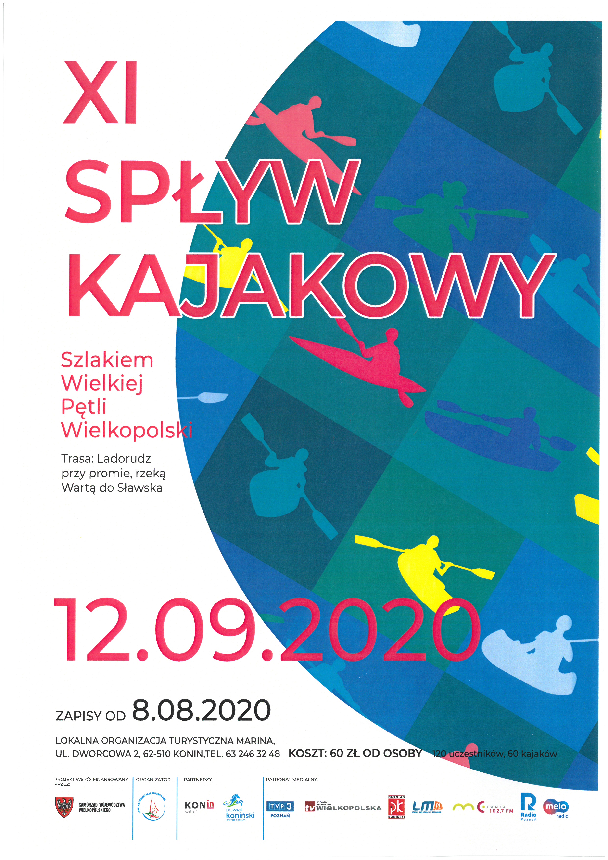 XI Spyw Kajakowy Szlakiem Wielkiej Ptli Wielkopolski